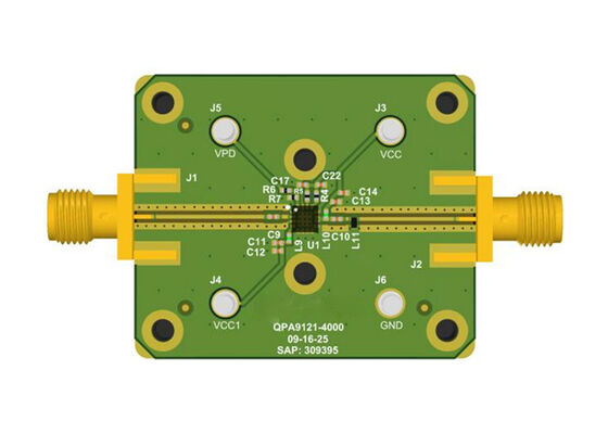 QPA9121EVB-01 임베디드 솔루션 하이 가인 0.5W 드라이버 증폭기 평가 위원회