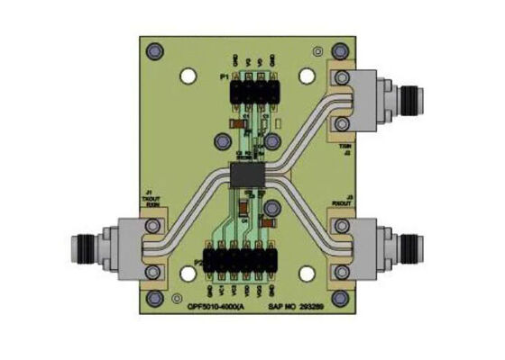 QPF5005EVB1 임베디드 솔루션 QPF5005 X-밴드 프론트엔드 모듈 평가판