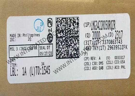 MOSFET GaN IC LMG3422R050RQZR 반 브리지 드라이버 범용 VQFN54