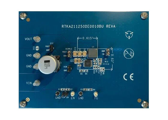 RTKA211250DE0010BU 임베디드 솔루션 4.5V ~ 30V 동기식 강압 레귤레이터 평가 보드