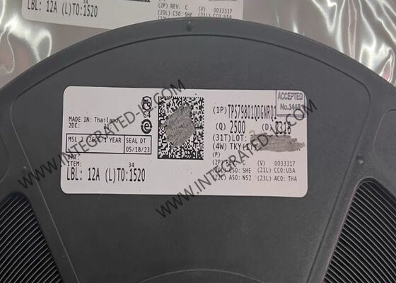 TPS79801QDGNRQ1 집적 회로 칩 자동차 등급 50mA 저전압 강하 LDO 선형 레귤레이터