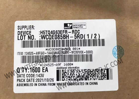 H5TQ4G63EFR-RDC 4Gbit DDR3 SDRAM 메모리 IC 칩, FBGA-96 패키지, 고밀도 응용 분야용 2133Mbps 데이터 전송 속도