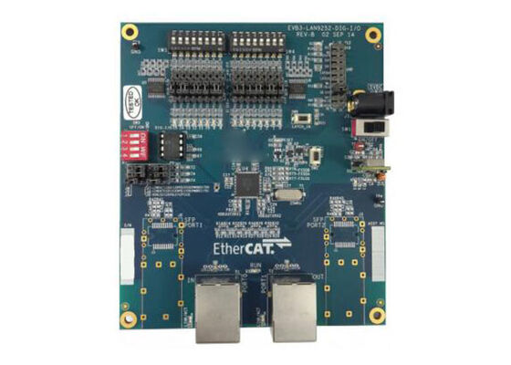 EVB-LAN9252-DIGIO 임베디드 솔루션 EtherCAT 장치 컨트롤러 평가 키트 LAN9252 DIGIO 보드