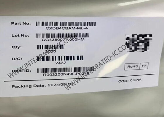 CXDB4CBAM-ML-A 메모리 IC 칩 8Gbit LPDDR4/4X 초저전력 이중 데이터 레이트 DRAM