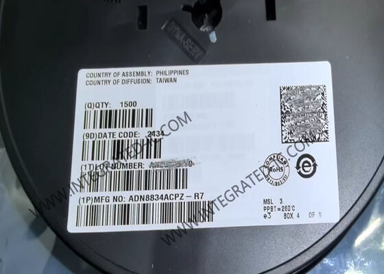 ADN8834ACPZ 통합 회로 칩 1.5A 정밀 온도 조절을 위한 열전기 냉각 제어기