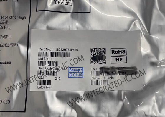 GD32H759IMT6 32비트 마이크로컨트롤러 MCU, IoT 애플리케이션용 600MHz Arm Cortex-M7