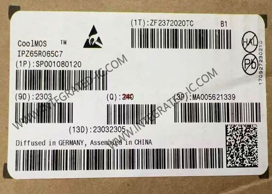 IPZ65R065C7 650V N 채널 전력 MOSFET 트랜지스터 통합 회로 칩