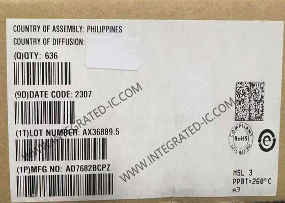 AD7682BCPZ 16비트 4채널 250 kSPS PulSAR ADC 통합 회로 칩 LFCSP-20 패키지