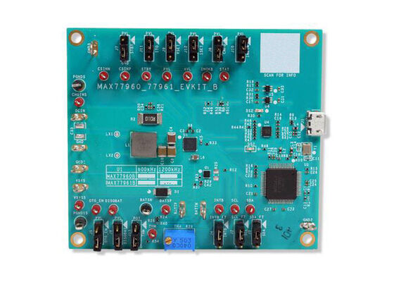 MAX77961BEVKIT12 임베디드 솔루션 MAX77961B USB 타입-C Buck-Boost 충전기 평가 키트