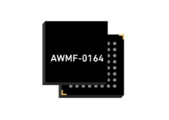 AWMF-0164 5G 모듈 싱글 포라라이제이션 쿼드 4x1 빔포머 IC 5G 단계 배열을 위해 24.25GHz에서 27.5GHz까지 작동합니다.