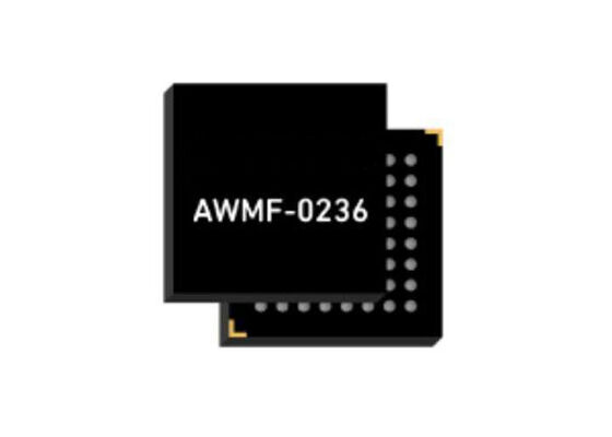 AWMF-0236 5G 모듈 RF 빔포밍 IC 37GHz ~ 43.5GHz 듀얼 포라라이제이션 쿼드 4x2 빔포머
