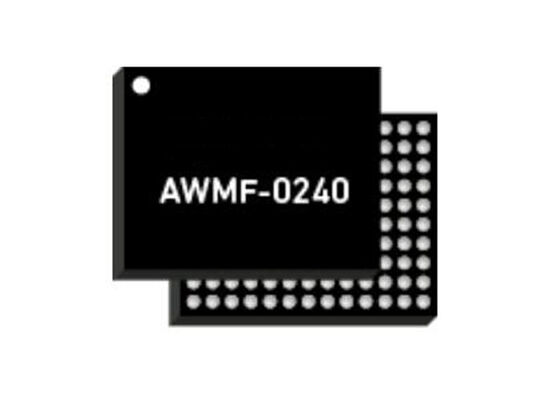 AWMF-0240 무선 통신 모듈 Ku-밴드 빔포머 IC 10.7GHz ~ 12.75GHz 쿼드 4x2 Rx SATCOM용 이중 양극화