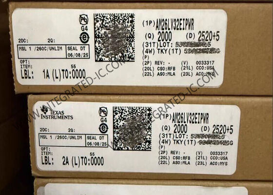 AM26LV32EIPWR 융합 회로 칩 35mV 히스테레시스 고속 32MHz 차차 라인 수신기 3.3V 전원 공급 장치