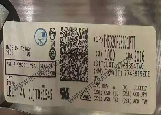 TMS320F28021PTT 마이크로컨트롤러 MCU C2000TM 32비트 40MHz MCU 64KB 플래시