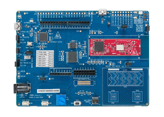 CY8CKIT-064S0S2-4343W 임베디드 솔루션 2.4GHz PSOC™ 6 BT 5.0 RF 트랜시버 평가 보드