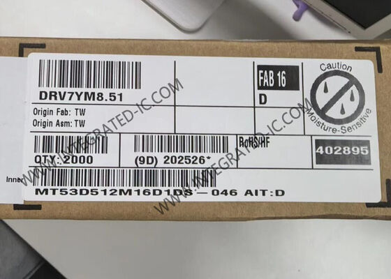 MT53D512M16D1DS-046 AIT:D 8Gbit 2.133 GHz 모바일 LPDDR4 메모리 IC 칩 - 모바일 애플리케이션용 고속 SDRAM
