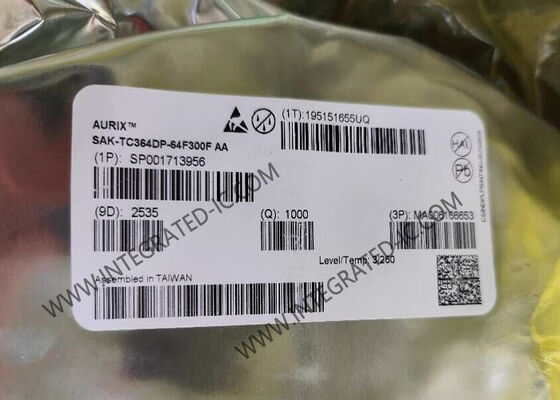 SAK-TC364DP-64F300F AA 마이크로컨트롤러 MCU, 672KB RAM, 100Mbit 이더넷, TQFP-144 패키지