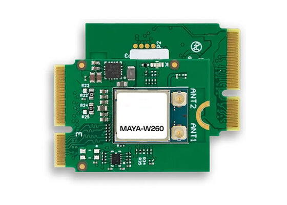 M2-MAYA-W260 임베디드 솔루션 M.2 카드 (MAYA-W2 Wi-Fi 6/BT 5.4/802.15.4 모듈 포함)
