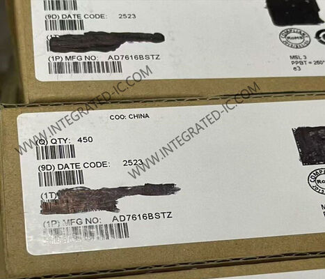 AD7616BSTZ 바이폴라 입력 듀얼 동시 샘플링 16비트 해상도 ADC 집적 회로 칩