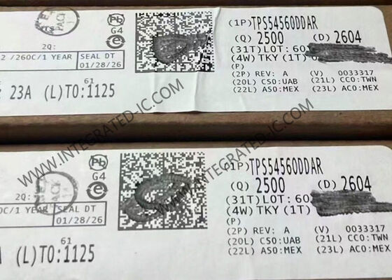 TPS54560DDAR 융합 회로 칩 4.5V ~ 60V 5A 스텝 다운 DC-DC 변환기