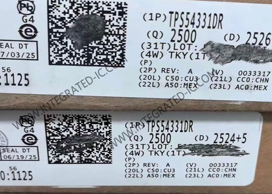 TPS54331DR 융합 회로 칩 3A 570kHz 에코 모드와 함께 스텝 다운 DC-DC 변환기