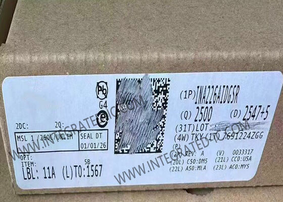 INA226AIDGSR 통합 회로 칩 36V 입력 전압 16 비트 정확성 전류 셔트 및 전력 모니터 I2C/SMBUS 인터페이스