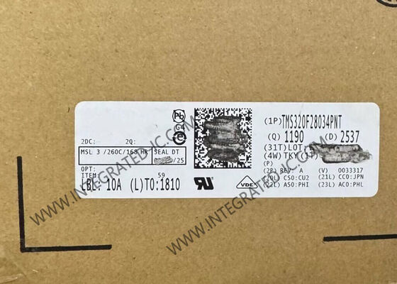 TMS320F28034PNT 마이크로컨트롤러 MCU C2000 실시간 32비트 MCU, 60MHz 속도 및 128KB 플래시 메모리