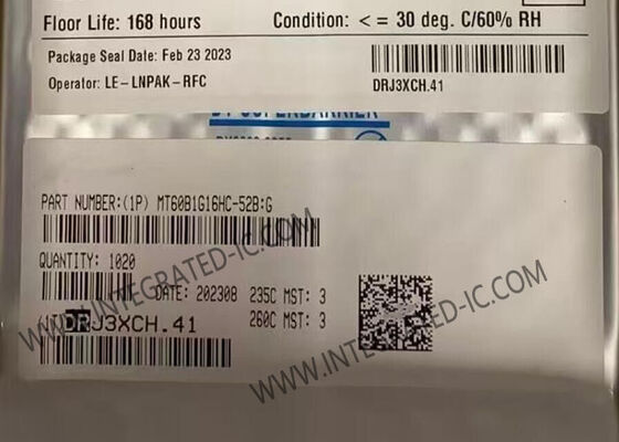 MT60B1G16HC-52B:G 메모리 IC 칩 16Gbit DDR5 SDRAM 메모리 칩 FBGA-102