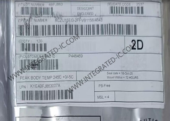 XCZU15EG-2FFVB1156I 필드 프로그래머블 게이트 어레이 Zynq UltraScale+ MPSOC EG 시스템 온 칩