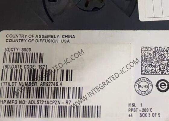 ADL5721ACPZN-R7 무선 통신 모듈 협대역 RF 증폭기 LFCSP8