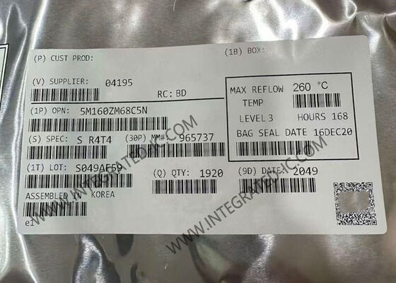 5M160ZM68C5N 필드 프로그래머블 게이트 어레이 저전력 MAX V 복합 프로그래머블 로직 장치