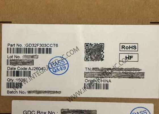 GD32F303CCT6 마이크로컨트롤러 MCU 120MHz 32비트 마이크로컨트롤러 LQFP48 ARM Cortex-M4 MCU