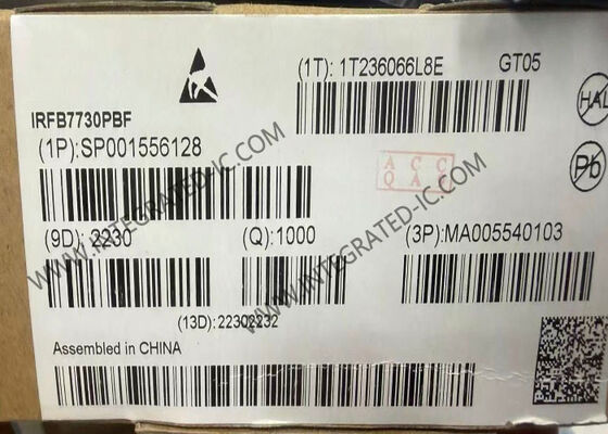 IRFB7730PBF 집적 회로 칩 75V 195A StrongIRFET N채널 MOSFET 트랜지스터
