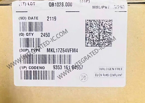 MKL17Z64VFM4 Microcontroller MCU 48MHz 32-Bit Kinetis KL1 Microcontroller IC HUQFN-32