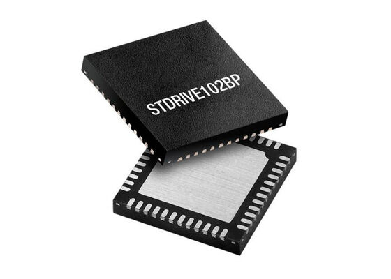 STDRIVE102BP 집적 회로 칩 트리플 하프 브리지 게이트 드라이버 VFQFPN48 모터 드라이버