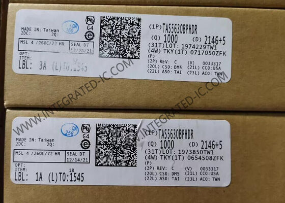 TAS5630BPHDR 통합 회로 칩 PurePathTM HD 300W 스테레오 D 클래스 증폭기 HTQFP-64