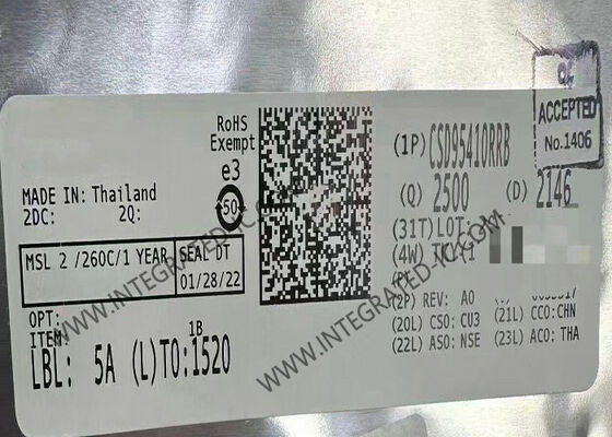 CSD95410RRB 통합 회로 칩 NexFETTM 스마트 전력 스테이지 90A 최고 연속 전류 고주파 작동 및 95% 이상의 시스템 효율성