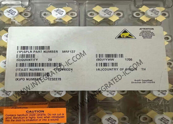 MRF137 N 채널 RF MOSFET 트랜지스터 출력 30W, 주파수 400MHz, 전압 28V