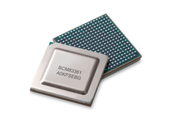 BCM83361A0KFSBG 이더넷 IC 3nm 초저전력 저연속 백플레인 리타이머 및 기어박스 PHY