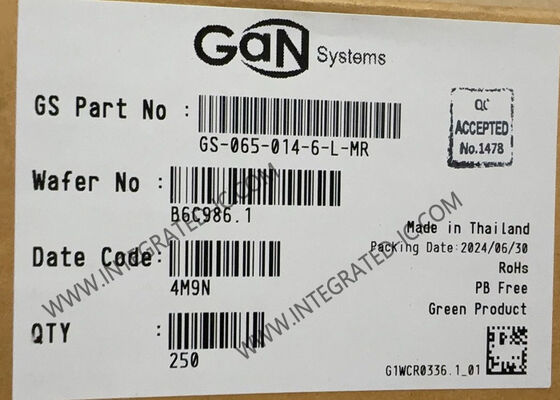 GS-065-014-6-L-MR 통합 회로 칩 700V 15.2A GaN 트랜지스터 LED 조명 드라이버