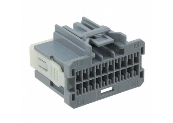 34729-0201 커넥터 20POS 듀얼 라이브 회색 스택64 용기 하우징