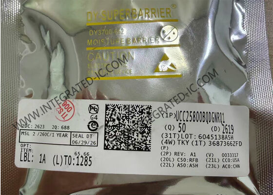 UCC25800BQDGNRQ1 초저 EMI 트랜스포머 드라이버 IC 칩 HVSSOP-8