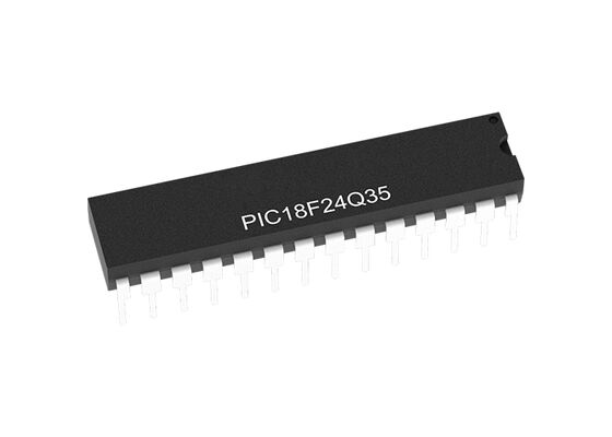 PIC18F24Q35-E/SP 마이크로컨트롤러 MCU 8비트 64MHz 1.8V ~ 5.5V 자동차 전자 장치용 MCU