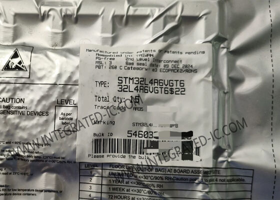 마이크로컨트롤러 MCU STM32L4A6VGT6 80MHz 마이크로컨트롤러 칩 LQFP100 하나의 핵