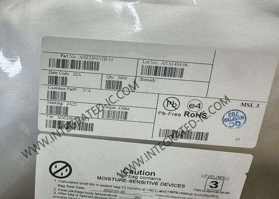 AOZ2261NQI-11 통합 회로 칩 28V 입력 8A 출력 DC/DC 동기 벅 조절기 QFNB-23 패키지