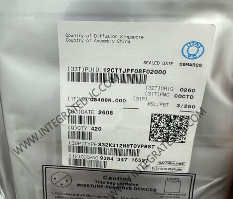 S32K312NHT0VPBST 32비트 120MHz ARM Cortex-M7 자동차용 마이크로 컨트롤러 MCU