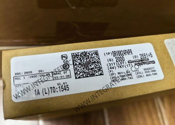 DRV8824PWPR 융합 회로 칩 45V 1.6A 스테퍼 모터 드라이버 1/32 마이크로 스테핑