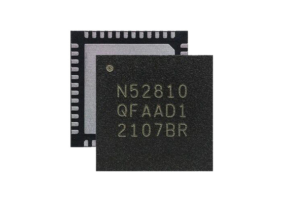 칩 2.4GHz 위의 4dBm BT IC NRF52810-QFAA-R 고성능 RF 시스템
