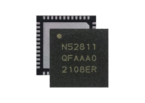 NRF52811-QFAA-R BT IC 2.4GHz 저에너지 BT 5.4 SoC QFN48 BT 5.4 시스템 칩