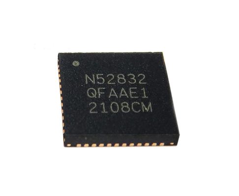 다중 프로토콜 RF 시스템 온 칩 NRF52832-QFAA-R NRF52832 BT 현명한 2.4GHz SoC